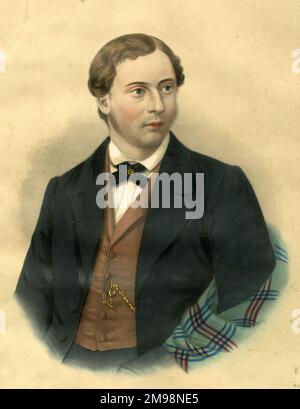 Er ist der Prinz von Wales, später König Edward VII Stockfoto