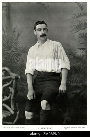 Ein Watson, Rotherham United und Sheffield United FC Fußballspieler. Stockfoto