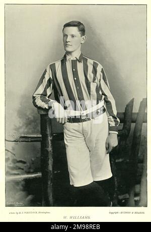 W Williams, West Bromwich Albion Football-Spieler. Stockfoto