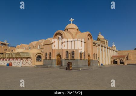 Kloster St. Pishoy (Bishoi) in Wadi El Natrun, Ägypten Stockfoto