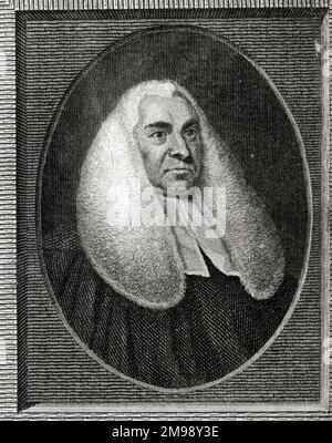 Edward Thurlow, 1. Baron Thurlow (1731-1806), britischer Anwalt und konservativer Politiker. Er diente vierzehn Jahre lang als Lordkanzler unter vier verschiedenen Premierministern. Stockfoto