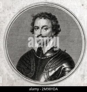 Thomas Wentworth, 1. Earl of Strafford (1593-1641), englischer Staatsmann, Unterstützer von König Karl I. Stockfoto