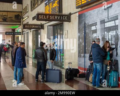 Straßenszenen aus Florenz und Pisa Italien. Stockfoto