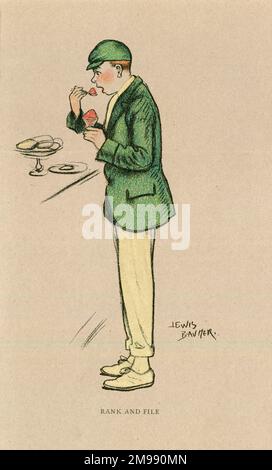 Lighter Side of School Life von Lewis Baumer – Rank and File. Stockfoto