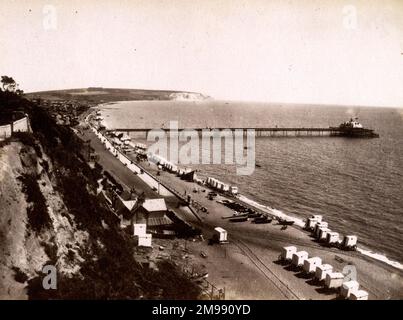 Sandown Bay, Isle Of Wight. Stockfoto