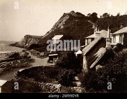 Steephill Cove, Ventnor, Isle of Wight. Stockfoto