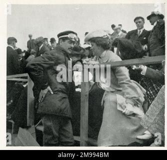 Early Motor Car Racing - William Kissam Vanderbilt II (Junior) (1878-1944), Motorrennen-Enthusiast. Stockfoto