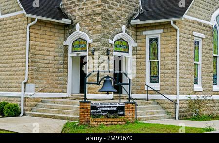 Mt. Olive Missionary Baptist Church in High Springs, Florida. Stockfoto