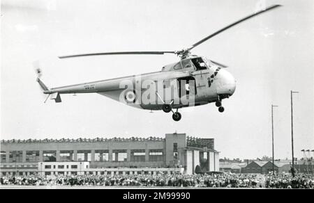 Sikorsky S-55, WW339, ehemals G-AMHK, wurde im Januar 1951 in Westland zur Verwendung als Demonstrationsgerät registriert. Stockfoto