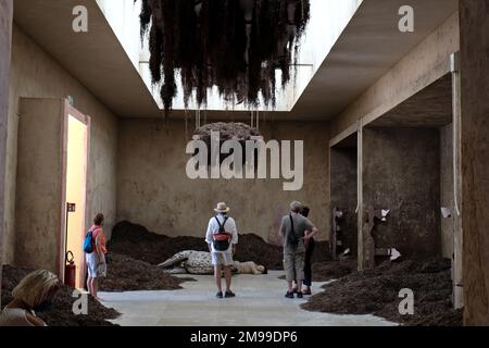 Brasilianischer Pavillon der internationalen Biennale-Kunst von Venedig. Stockfoto