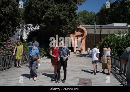 Brasilianischer Pavillon der internationalen Biennale-Kunst von Venedig. Stockfoto