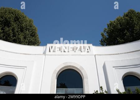 Brasilianischer Pavillon der internationalen Biennale-Kunst von Venedig. Stockfoto