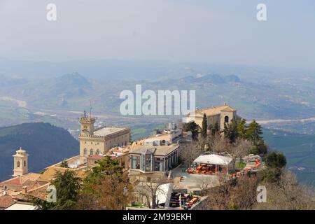 San Marino, Italien Stockfoto