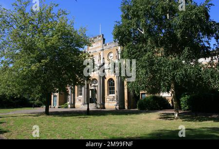 Pitzhanger Manor House, Walpole Park, Mattock Lane, Ealing, West London, Teile davon stammen aus dem 18. Jahrhundert. Stockfoto