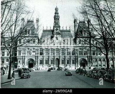 Hotel de Ville (Rathaus), Paris, Frankreich. Stockfoto