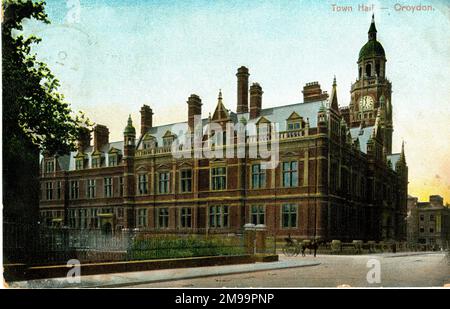 Rathaus, Croydon, Surrey. Stockfoto