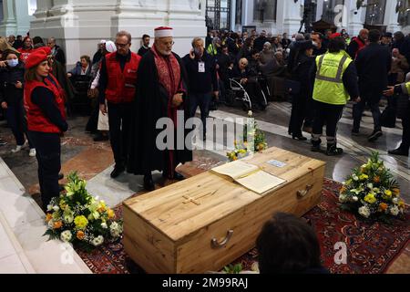 Palermo, Italien. 17. Januar 2023. Auf dem Foto The Imam of Palermo Credit: Independent Photo Agency/Alamy Live News Stockfoto