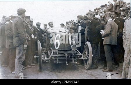 4. Gordon Bennett Trophäe, mit Gabriel (für Frankreich) ab 6. Stockfoto