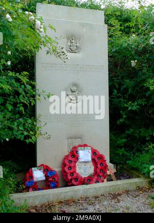 Denkmal für die KOYLI, Tyne Cot CWGC Friedhof Stockfoto