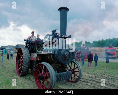 Pflegemaschine für allgemeine Zwecke, Regn. DO2003 Nummer 2127, Jumbo der 4. Gebaut 1898 von William Foster & Co. In Lincoln, angetrieben von einer 8 NHP Dampfmaschine mit einem Zylinder. Stockfoto