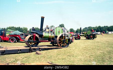 Hersteller: Aveling & Porter Typ: Straßenwalze Nummer: 8752 gebaut: 1916 Zulassung: TA 2662 Klasse: BT-Zylinder: Single NHP: 4 Stockfoto