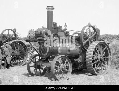 Marshall Allzweckmaschine 38024, Cressing Tempel bei Redruth Dampf-Rallye. Hersteller: Marshall, Sons & Co Typ: Mehrzweckmotor Nummer: 38024 gebaut: 1902 Zulassung: TA 629 Zylinder: Verbindung NHP: 6 Name: Cressing Temple Stockfoto