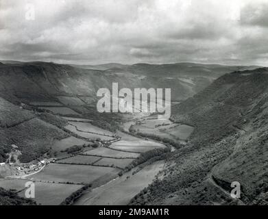 Rheidol Valley, in der Nähe der Devil's Bridge, Wales Stockfoto