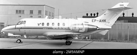 Hawker Siddeley HS-125-3B/RA EP-AHK (msn 25154) Stockfoto