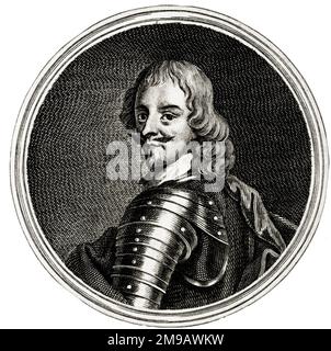 David Leslie, 1. Lord Newark (C1600-1682). Er kämpfte für Schweden, Russland, die schottischen Covenanters und die schottischen Royalisten. Stockfoto