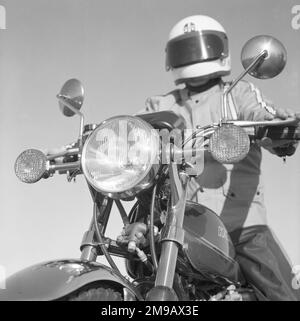 Kawasaki KL 250 Motorrad. Stockfoto