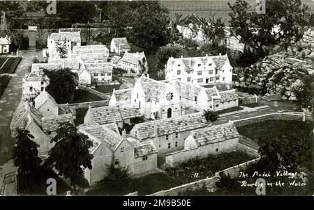 Model Village, Bourton-on-the-Water, Cotswolds, Gloucestershire Stockfoto