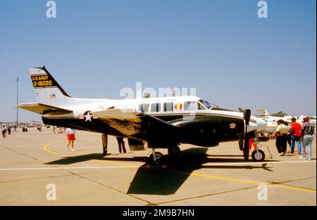 United States Army – Beechcraft U-21A Ute 18020 (msn LM.21) Stockfoto