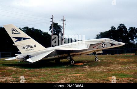 North American RA-5C Vigilante 156624 (MSN NR316-17), ausgestellt im National Museum of Naval Aviation, Pensacola, FL. Stockfoto