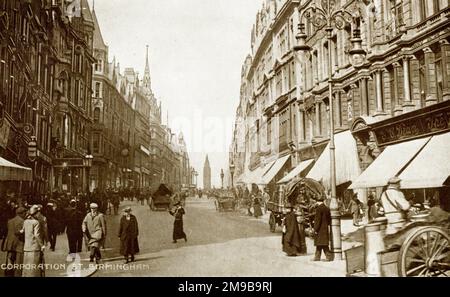 Corporation Street, Birmingham, UK Stockfoto