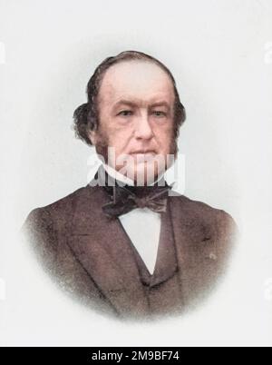 CLAUDE BERNARD (1813-1878), französischer Physiologe, der die chemischen Phänomene der Verdauung untersuchte. Stockfoto