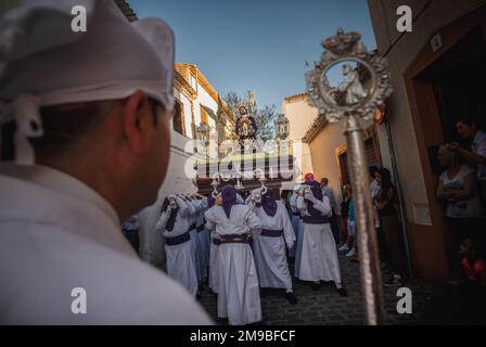 Karwoche Baena Cordoba Andalusien Spanien Semana Santa Baena Córdoba Andalucia España Stockfoto