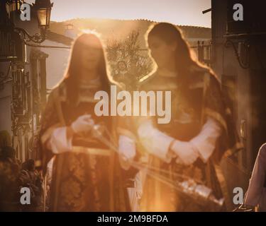 Karwoche Baena Cordoba Andalusien Spanien Semana Santa Baena Córdoba Andalucia España Stockfoto