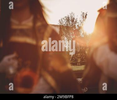 Karwoche Baena Cordoba Andalusien Spanien Semana Santa Baena Córdoba Andalucia España Stockfoto