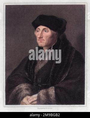 DESIDERIUS ERASMUS (1466-1536), holländischer Humanist. Stockfoto
