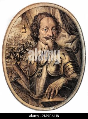 GOTTFRIED HEINRICH graf zu PAPPENHEIM deutscher Militärbefehlshaber im kaiserlichen Dienst während des Dreißigjährigen Krieges. Stockfoto