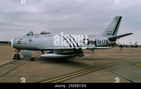 Nordamerika F-86A-5-NA Sabre G-SABR - 48-178 (MSN 151-43547) Stockfoto