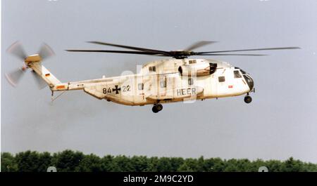 Heeresflieger - VFW-Sikorsky CH-53G 84+22 (msn V65-020, Modell S-65C-1), vom HFR15. (Heeresflieger - Deutsche Armee Luftfahrt). Stockfoto