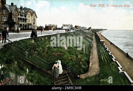 East Cliff, Clacton-on-Sea, Essex Stockfoto