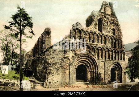 St. Botolph's Priory, Colchester, Essex Stockfoto