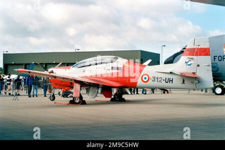 Armee de l'Air - Embraer EMB-312 Tucano 489 / 312-UH (msn 489), vom DV05,312. (Armee de l'Air - Französische Luftwaffe) Stockfoto