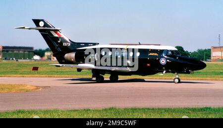 Royal Air Force - Hawker Siddeley Dominie T.1 XS731/J (msn 25055), von 6 FTS. Stockfoto