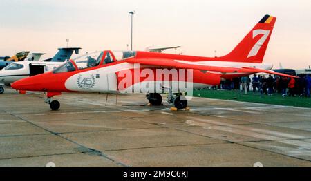 Force Aerienne Belge - Dassault/Dornier Alpha Jet 1B.. (Force Aerienne Belge - Belgische Luftwaffe). Stockfoto