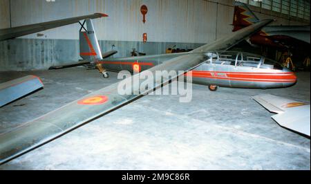 Ejercito del Aire - LET L-13 BlanÃ­k UE.17-6 (msn 173321). (Ejercito del Aire - Spanische Luftwaffe). Stockfoto