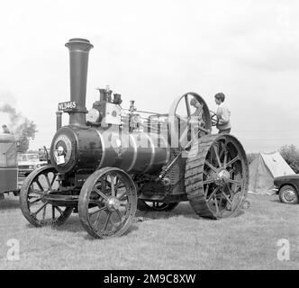 Eine Foster-Mehrzweckmaschine, Regn. VL 3465 "Barbara", Nummer 14625. Gebaut 1931 von William Foster & Co. In Lincoln, angetrieben von einer 8 NHP-Einzylinder-Dampfmaschine. Gesehen in Stamford am 27. Juni 1970. Stockfoto