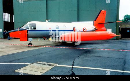 Aeronautica Militare - Piaggio-Douglas PD.808RM MM62017 (msn 524) vom 14 Stormo, auf der RAF Cottesmore für die Royal International Air Tattoo im Juli 2000. (RM – Radiomisure – Radio – Radar – Kalibrierung der Navigationshilfe). (Aeronautica Militare - Italienische Luftwaffe) Stockfoto